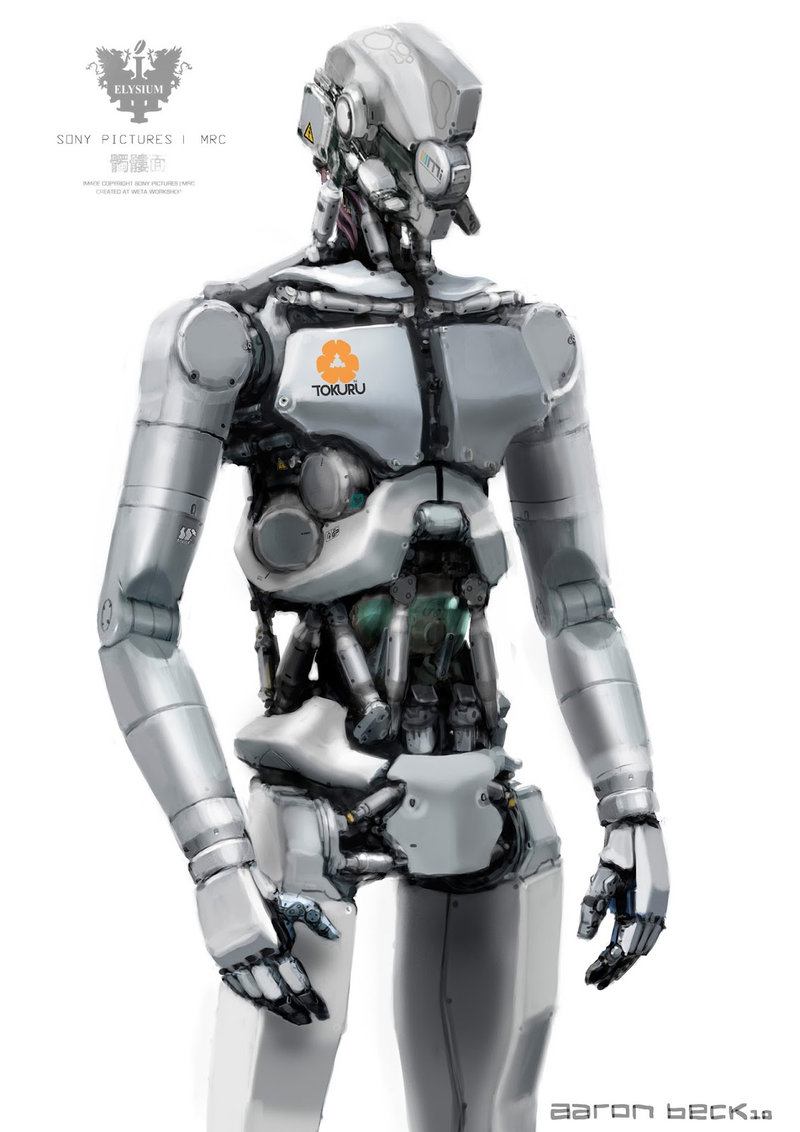 Illustration for article titled The Insane Sex Robots We Never Saw in Elysium